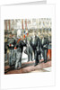 Arrival of the President of the French Republic, M. Loubet, in Rome for a state visit to Italy in April, 1904 by French School