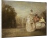The Two Cousins, 1716-20 by Jean Antoine Watteau