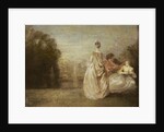 The Two Cousins, 1716-20 by Jean Antoine Watteau