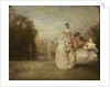 The Two Cousins, 1716-20 by Jean Antoine Watteau