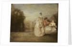 The Two Cousins, 1716-20 by Jean Antoine Watteau