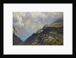 Mountainous landscape by Gustave Dore