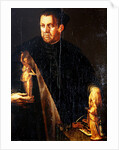 Portrait of Florentine collector Vincenzo Borghini by Italian School