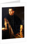 Portrait of Florentine collector Vincenzo Borghini by Italian School