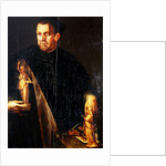 Portrait of Florentine collector Vincenzo Borghini by Italian School