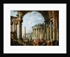 Preaching Among the Ancient Ruins, c.1740-50 by Giovanni Paolo Pannini or Panini