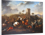 Bandits Scene by Philips Wouwermans or Wouwerman