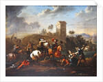 Bandits Scene by Philips Wouwermans or Wouwerman
