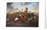 Bandits Scene by Philips Wouwermans or Wouwerman