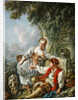 Obedience Rewarded, or The Education of a Dog, 1768 by Francois Boucher