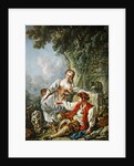 Obedience Rewarded, or The Education of a Dog, 1768 by Francois Boucher