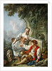 Obedience Rewarded, or The Education of a Dog, 1768 by Francois Boucher
