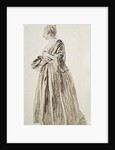 Standing Woman by Jean Antoine Watteau