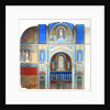 Saint-Paul Church, Nimes, longitudinal section of the choir by Alexandre Dominique Denuelle