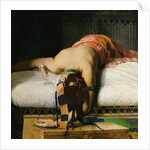 Death of Cleopatra, 1874 by Jean-Andre Rixens