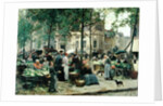 The Square in front of Les Halles, 1880 by Victor Gabriel Gilbert