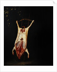 Flayed Pig by Adriaen Jansz. van Ostade