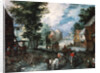Entrance of a Village, 17th century by Jan the Elder Brueghel
