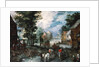 Entrance of a Village, 17th century by Jan the Elder Brueghel