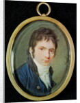 Miniature Portrait of Ludwig Van Beethoven, 1802 by Christian Hornemann
