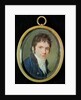Miniature Portrait of Ludwig Van Beethoven, 1802 by Christian Hornemann