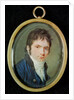 Miniature Portrait of Ludwig Van Beethoven, 1802 by Christian Hornemann