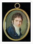 Miniature Portrait of Ludwig Van Beethoven, 1802 by Christian Hornemann