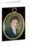 Miniature Portrait of Ludwig Van Beethoven, 1802 by Christian Hornemann