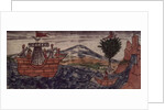 An Indian spy observes the arrival of a Spanish ship on the Mexican coast, 1579 by Diego Duran