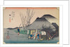 Mariko: teahouse known for its speciality by Ando or Utagawa Hiroshige