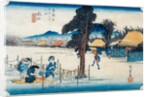Minakuchi: famous production of Kampyo by Ando or Utagawa Hiroshige