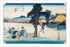 Minakuchi: famous production of Kampyo by Ando or Utagawa Hiroshige