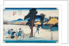 Minakuchi: famous production of Kampyo by Ando or Utagawa Hiroshige