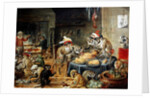 Monkey Banquet, 1810 by David the Younger Teniers