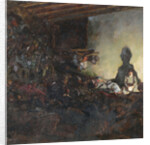 The Billet, left-hand panel of the triptych 'Remembering the Dead', c.1918 by Andre Devambez