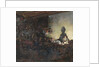 The Billet, left-hand panel of the triptych 'Remembering the Dead', c.1918 by Andre Devambez