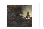 The Billet, left-hand panel of the triptych 'Remembering the Dead', c.1918 by Andre Devambez