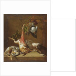 Hunting dog and game by Christoffel Puytlinck