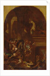 The Expulsion of Heliodorus from the Temple, c.1857 by Ferdinand Victor Eugene Delacroix