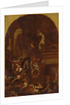 The Expulsion of Heliodorus from the Temple, c.1857 by Ferdinand Victor Eugene Delacroix