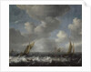 Seascape by Hendrick van de Sande Bakhuyzen