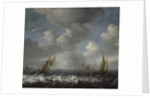 Seascape by Hendrick van de Sande Bakhuyzen