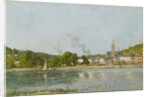 The Seine at Caudebec-en-Caux, 1889 by Eugene Louis Boudin