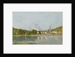 The Seine at Caudebec-en-Caux, 1889 by Eugene Louis Boudin