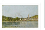 The Seine at Caudebec-en-Caux, 1889 by Eugene Louis Boudin