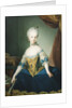 Maria Josepha of Austria by Anton Raphael Mengs