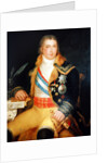 Portrait of Manuel Godoy by Antonio Carnicero