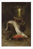 Still life with fish and cauldron by Joseph Bail