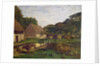 A Farmyard in Normandy, c.1863 by Claude Monet
