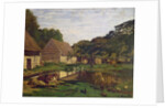 A Farmyard in Normandy, c.1863 by Claude Monet